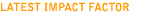 Latest Impact Factor